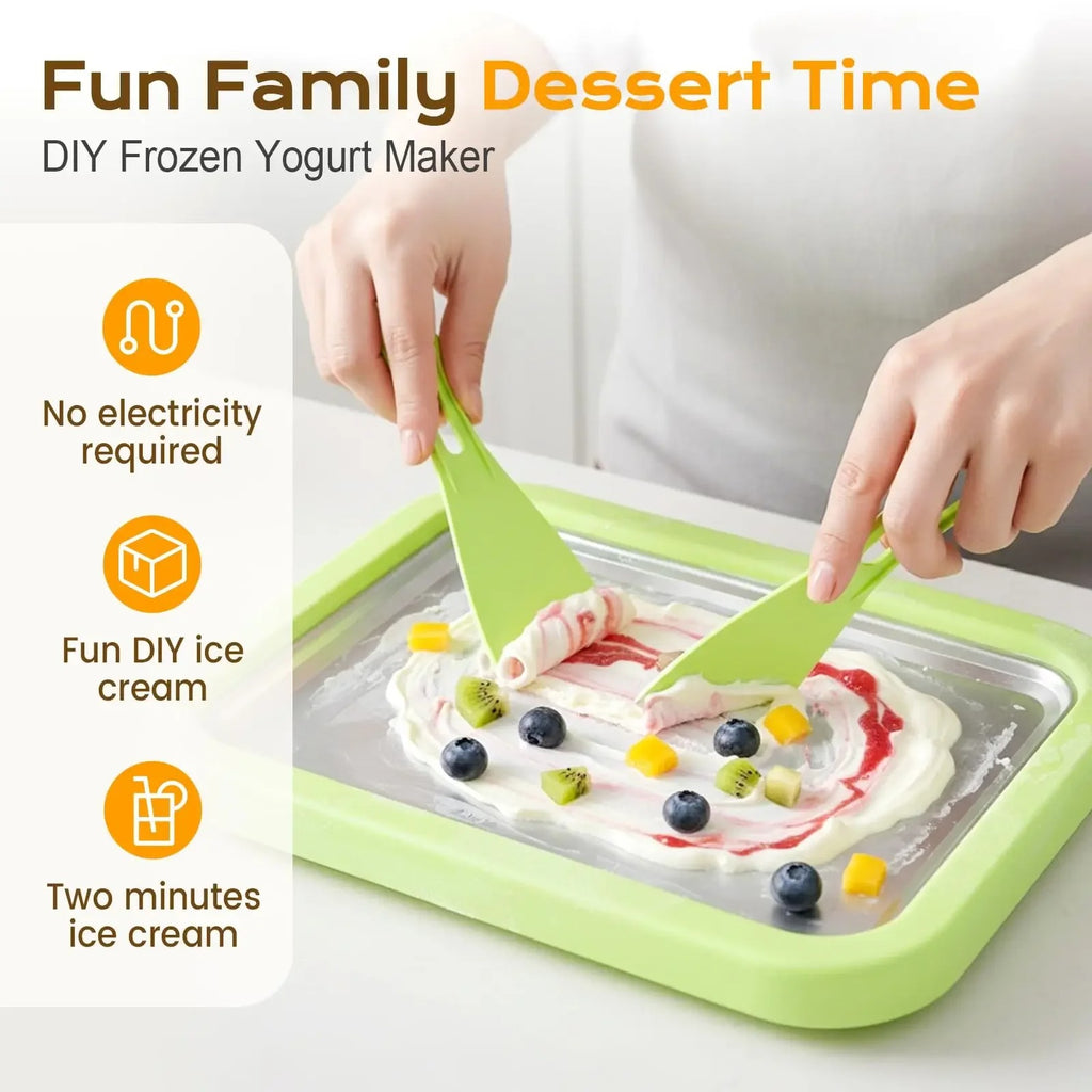 IceRoll Pro™ – DIY Rolijs Maker voor Zelfgemaakt IJs & Frozen Yoghurt