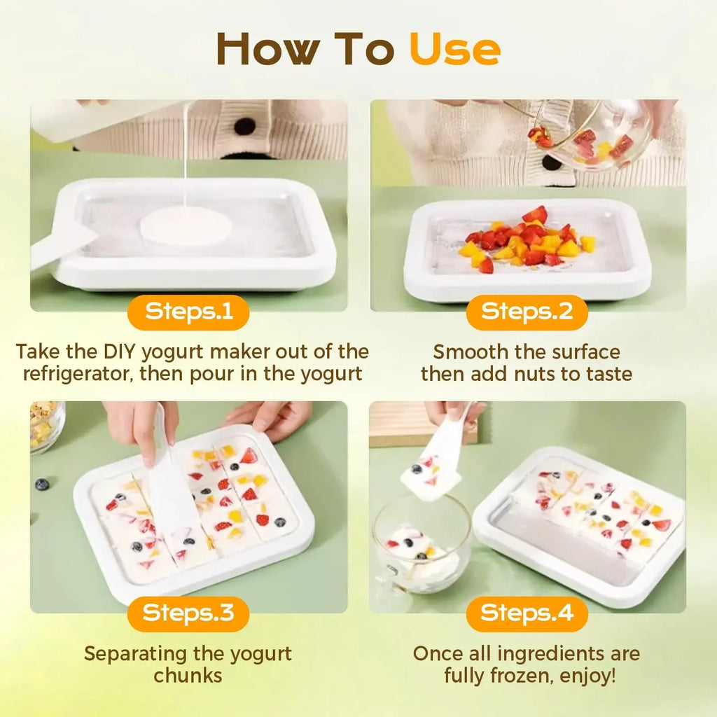 IceRoll Pro™ – DIY Rolijs Maker voor Zelfgemaakt IJs & Frozen Yoghurt