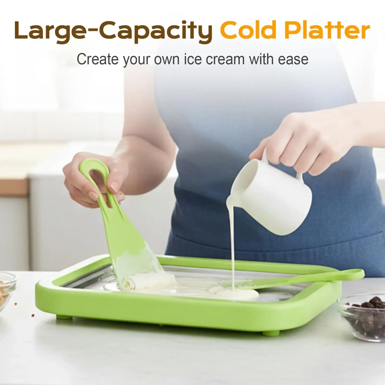 IceRoll Pro™ – DIY Rolijs Maker voor Zelfgemaakt IJs & Frozen Yoghurt